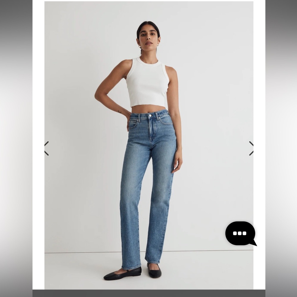 Madewell 90s Straight jeans in Enmore Wash